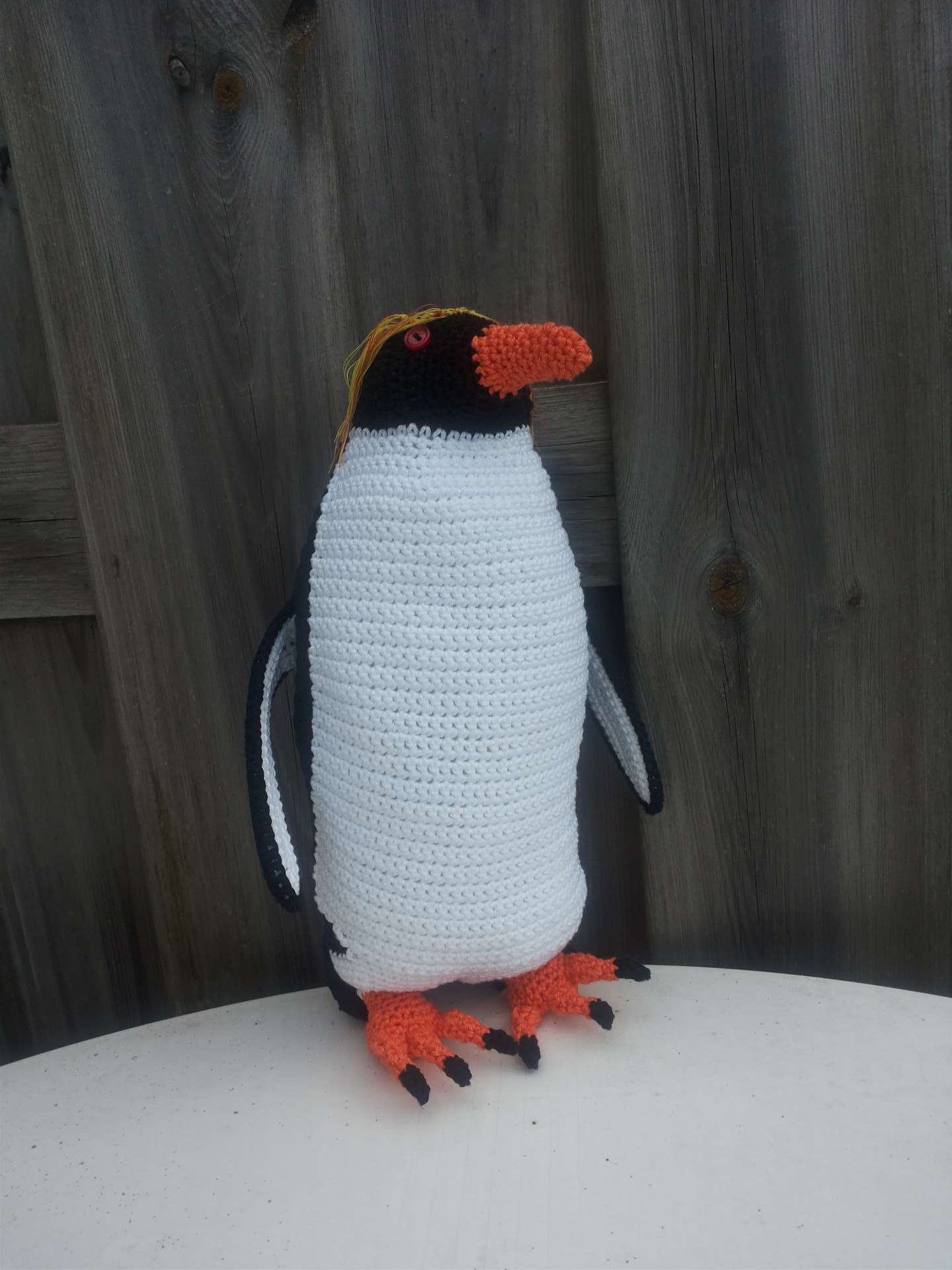 gehaakte pinguin