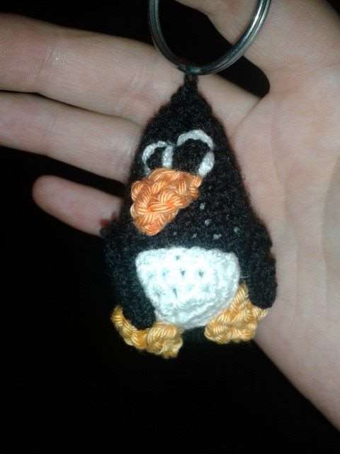 Pinguin sleutelhanger